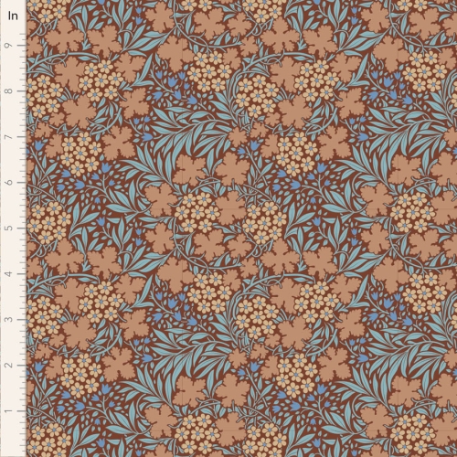 Tilda Patchwork Stoff Baumwolle - Hibernation - Autumnbloom-Hazel